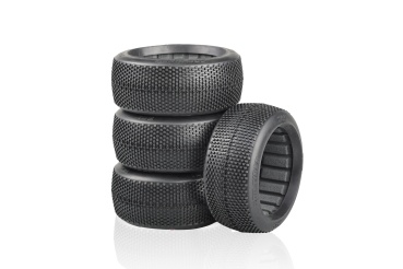 201-Green Ultra Soft Tyres with Foam 4 pcs